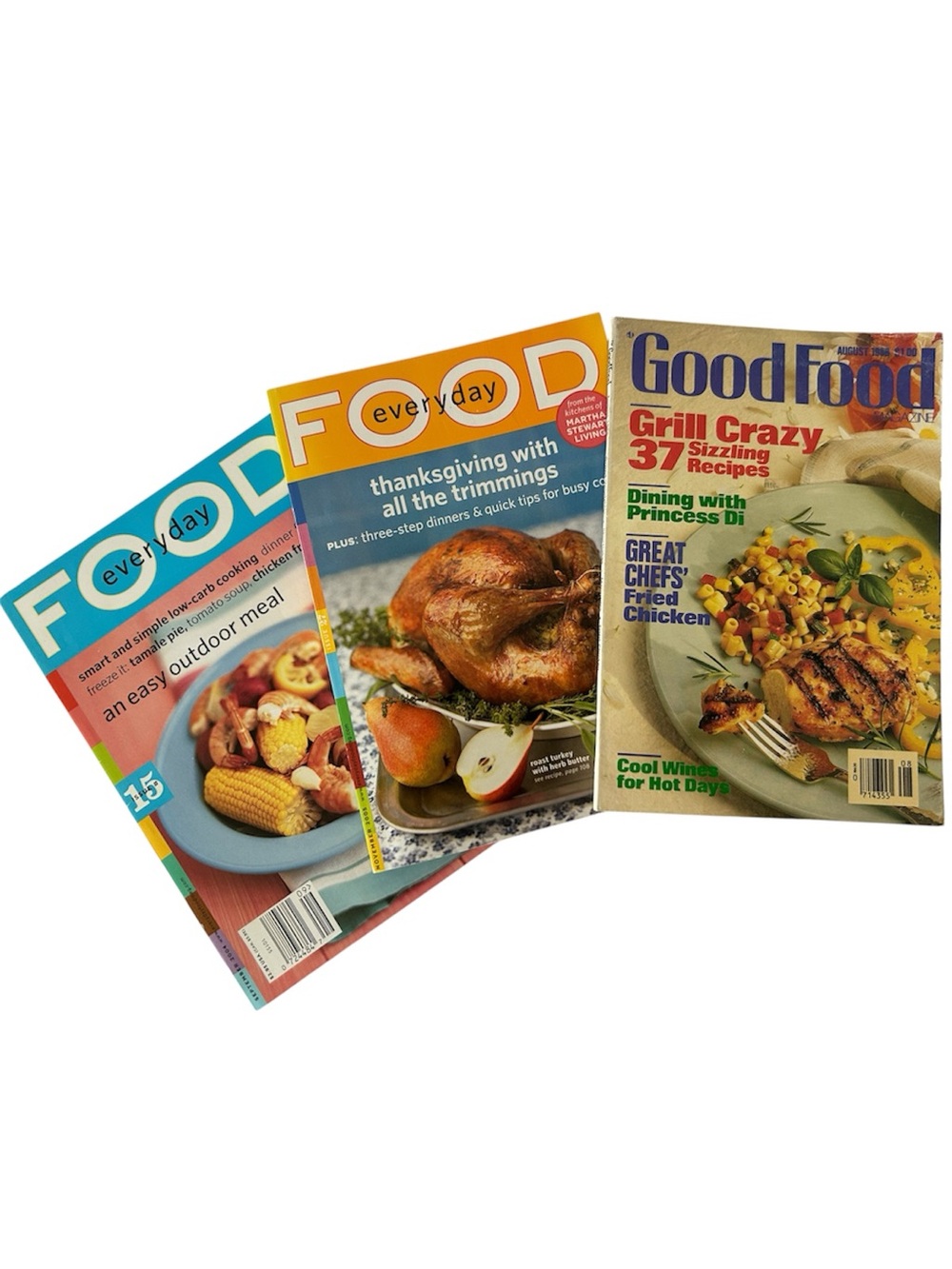 Vintage Recipe Booklet Bundle: Everyday Food (2004 & 2005) & Good Food (1988)